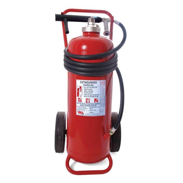 50kg Powder Wheeled Extinguisher
