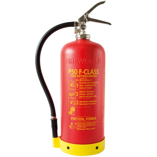 P50 6 Litre F Class Fire Extinguisher – Self-Service