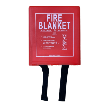 FireShield Fire Blanket (Hard Case) 1.2m x 1.2m