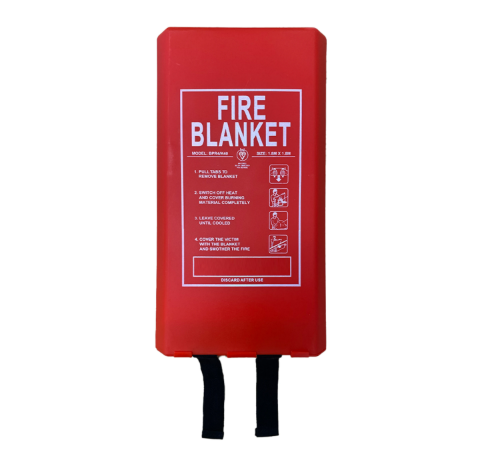 FireShield Fire Blanket (Hard Case) 1.8m x 1.8m